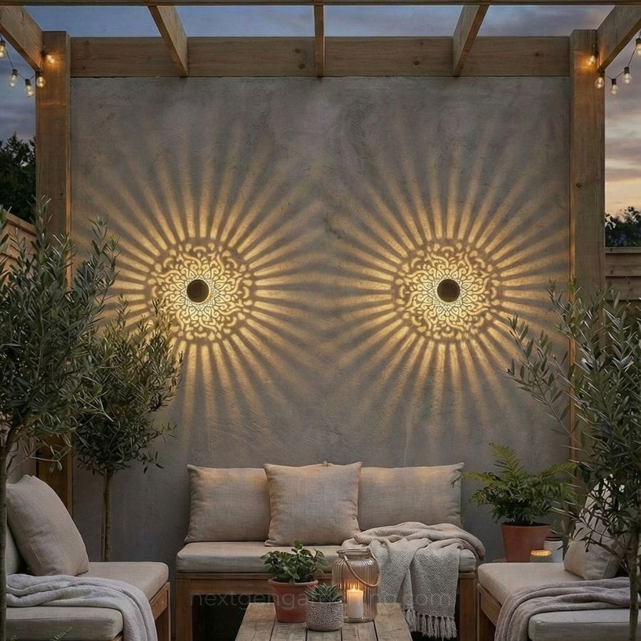 Remifa®✨Solar Garden Lights with Auto On/Off, Waterproof LED & Romantic Outdoor Glow – Energy Saving & Easy Install UPSELL